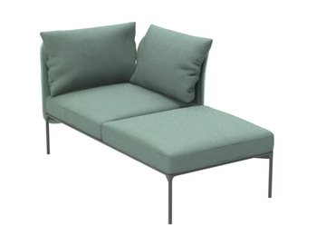 BLOOM 1211 DX/SX - Upholstered fabric day bed by Et al. - view 2